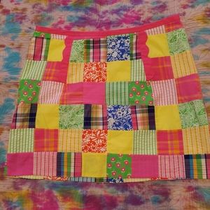 Lilly Pulitzer Beach Chair Patch skirt
